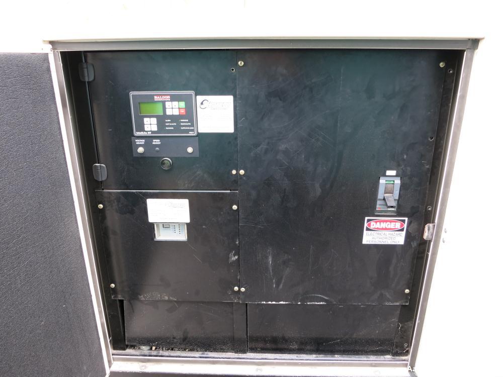 Used Baldor 332 kW standby (300 kW prime) natural gas generator set, model 1GLC350-2N, SN-P1008160005. NGE 18.3L engine model D183L rated 503 HP at 1800 RPM, 10.5:1 compression ratio, EPA Emissions C...