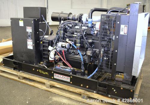 New - Baldor 150 kW standby (140kW prime) diesel generator set, model IDLC150-3JU. John Deer model 6068HF285 engine rated 237 HP @ 1800 RPM, EPA Tier III. Stamford Newage Generator Model UCI274E-311 ...