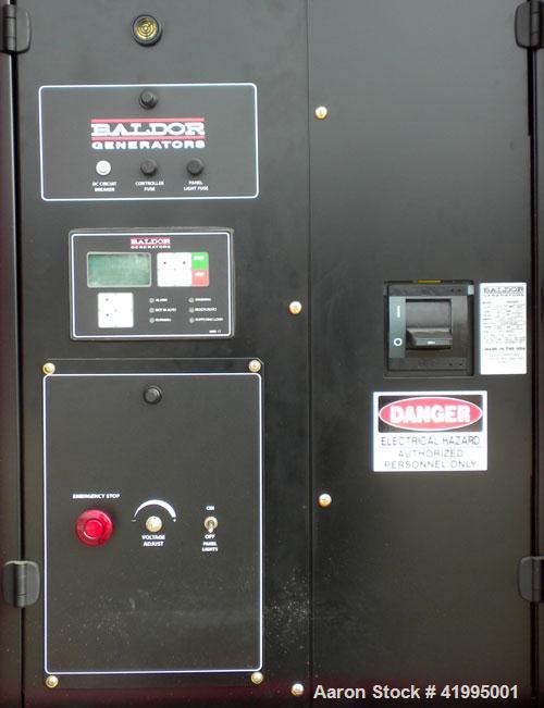 Used Baldor Model TS250T Mobile 200kW Standby Rated/182kW Continuous Rated Diesel Generator Set. John Deere diesel engine model 6068HF475 rated 314 hp @ 1800 rpm, 6 cylinder turbocharged air cooled, ...