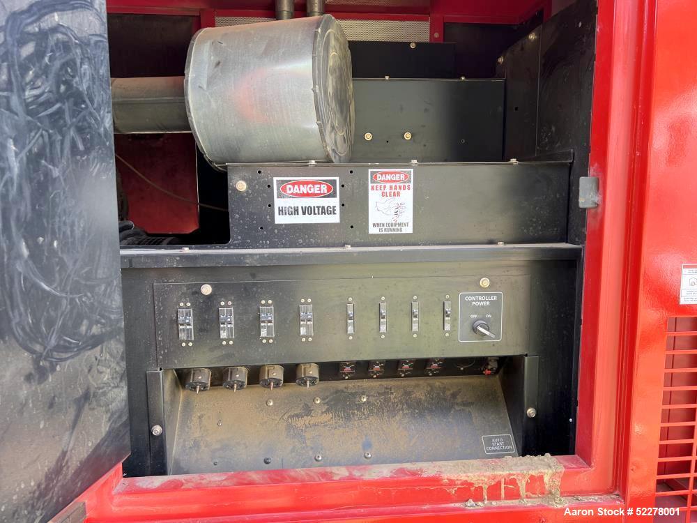 Used Baldor 200 kW Standby (180 kW prime) Rental Grade Portable Diesel Generator Set, model TS250T, SN-P1110270012. John Deere 6068HF475 engine rated 314 HP at 1800 RPM, SN-PE6068L114688, EPA tier 3 ...