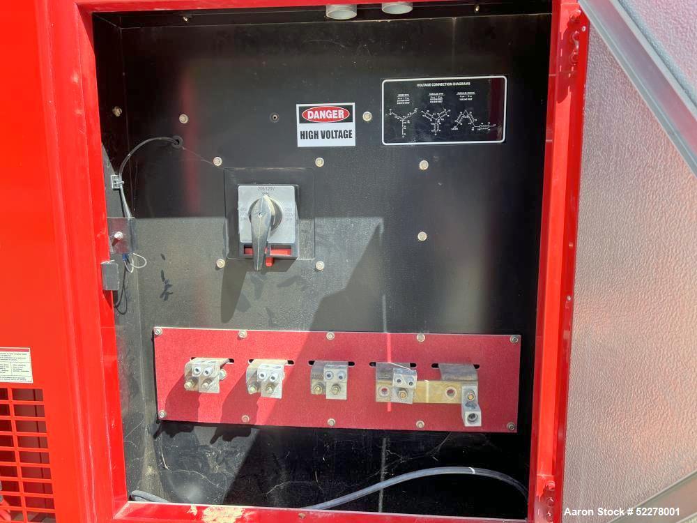 Used Baldor 200 kW Standby (180 kW prime) Rental Grade Portable Diesel Generator Set, model TS250T, SN-P1110270012. John Deere 6068HF475 engine rated 314 HP at 1800 RPM, SN-PE6068L114688, EPA tier 3 ...