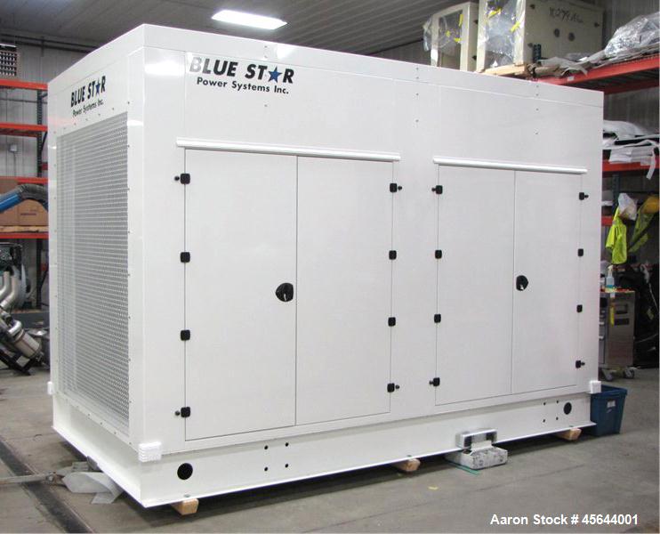 New- Blue Star Power Systems 425 kW Standby Natural Gas Generator Set, SN-A6100