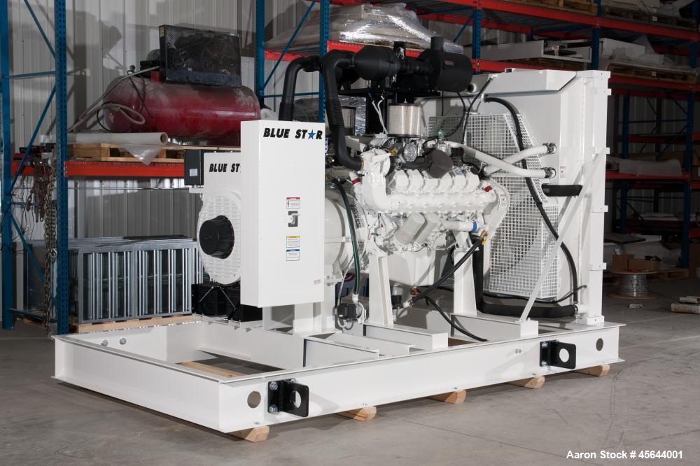 New- Blue Star Power Systems 425 kW Standby Natural Gas Generator Set, SN-A6100
