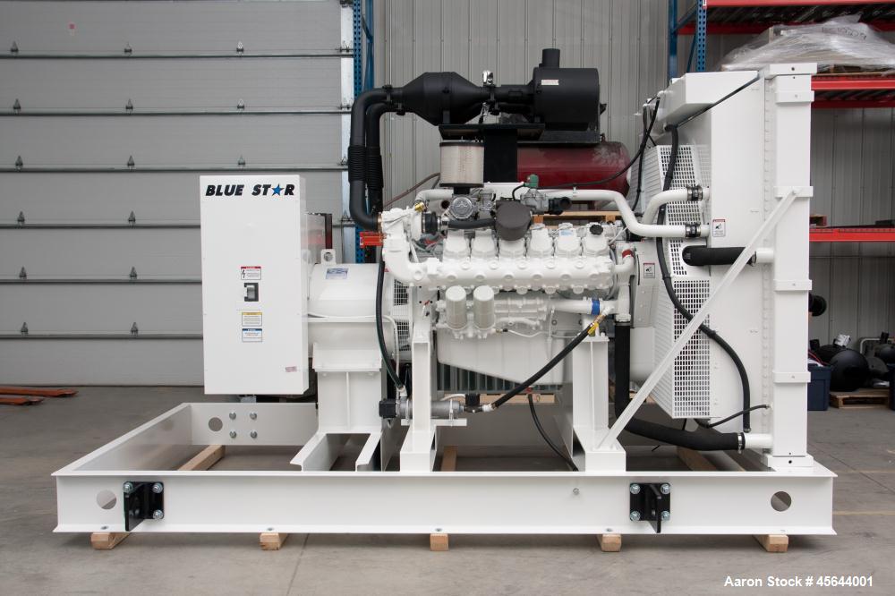 New- Blue Star Power Systems 425 kW Standby Natural Gas Generator Set, SN-A6100