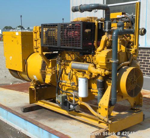 Used Cat 357 kW Diesel Generator Set. Caterpillar model 3406 DITA engine rated 587 hp @ 1800 rpm, serial #4ZR01326. 3/60/277/480V SR4B generator, serial #9DR01206, currently set up for 208V and can b...