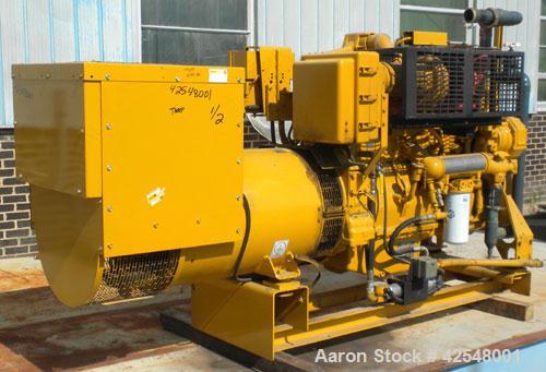 Used- Cat 357 kW Diesel Generator Set. Caterpillar model 3406 DITA engine rated 587 hp @ 1800 rpm, serial #4ZR01326. 3/60/27...