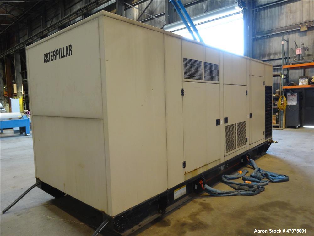 Used CAT 3412 engine. Caterpillar 750 kW  diesel generator.