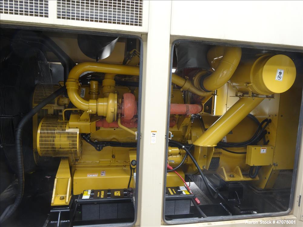 Used CAT 3412 engine. Caterpillar 750 kW  diesel generator.