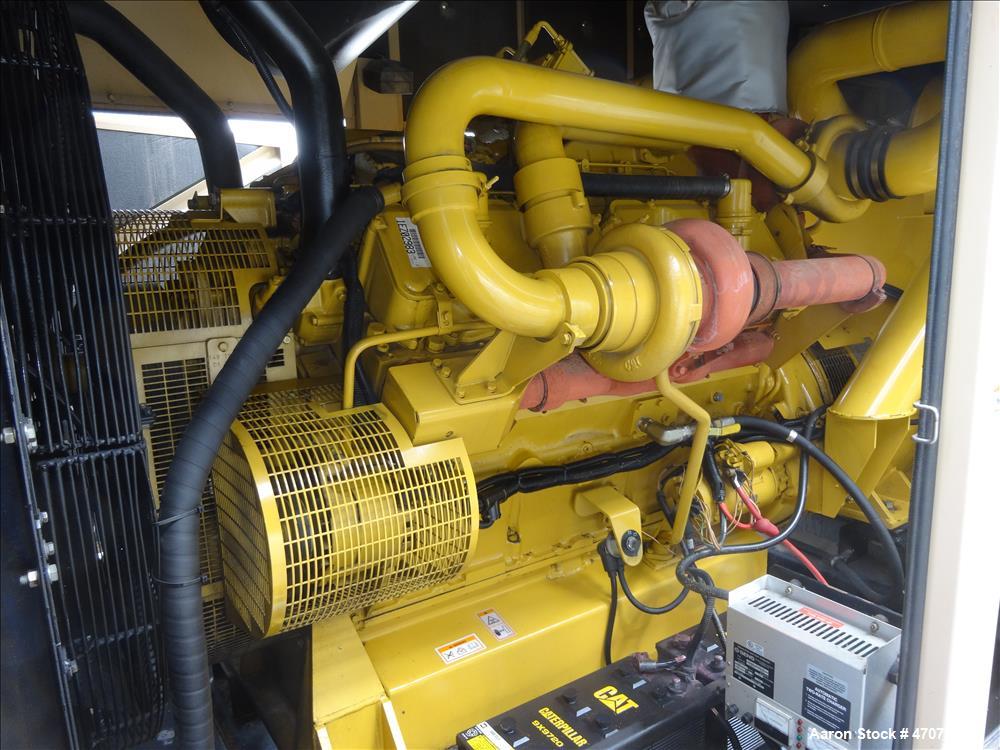 Used CAT 3412 engine. Caterpillar 750 kW  diesel generator.