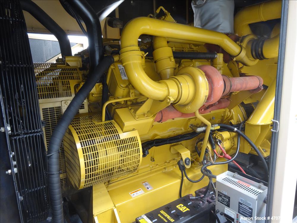 Used-CAT 3412 engine. Caterpillar 750 kW  diesel generator.