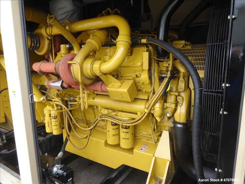 Used CAT 3412 engine. Caterpillar 750 kW  diesel generator.