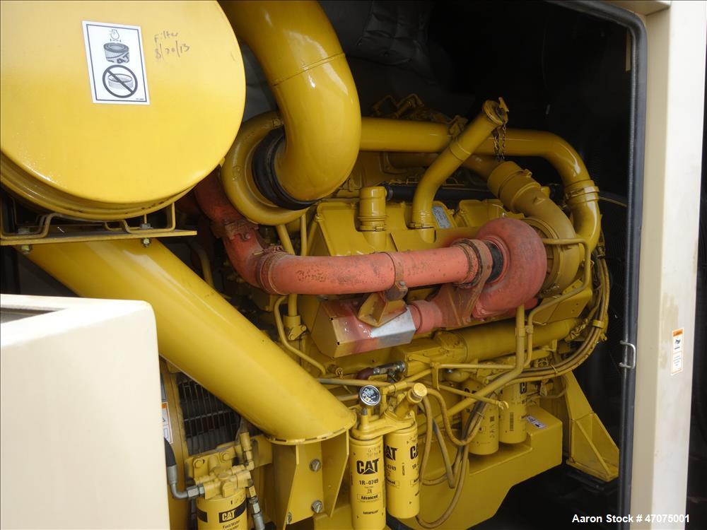 Used-CAT 3412 engine. Caterpillar 750 kW  diesel generator.