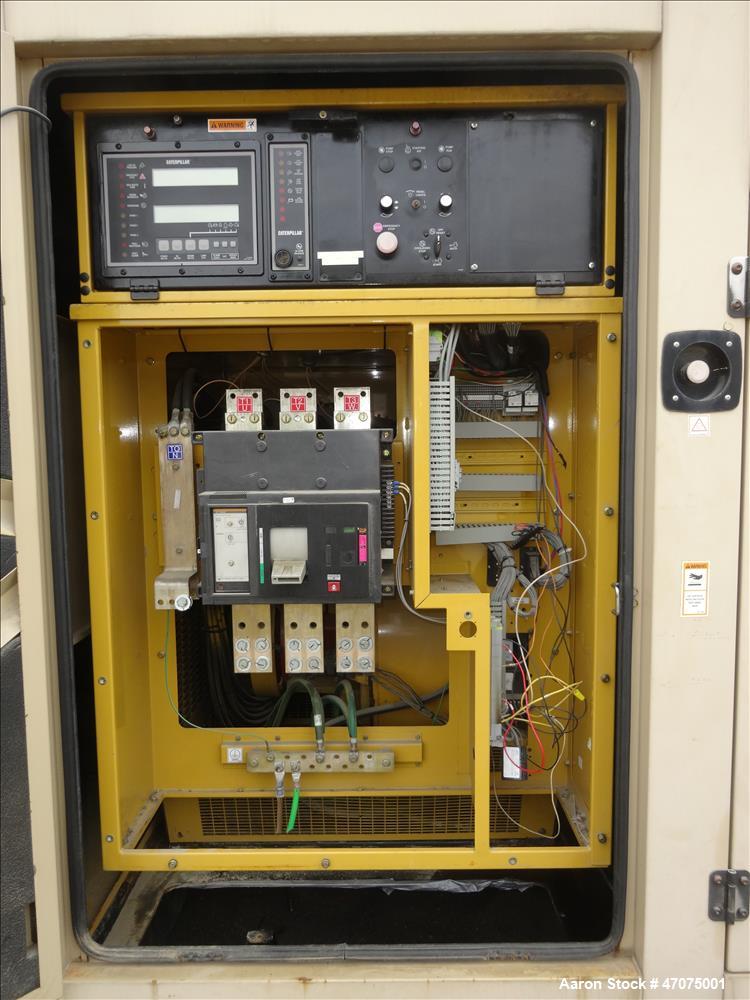Used CAT 3412 engine. Caterpillar 750 kW  diesel generator.