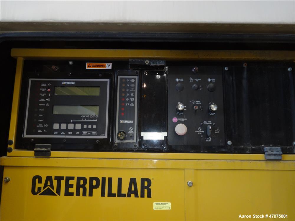 Used CAT 3412 engine. Caterpillar 750 kW  diesel generator.