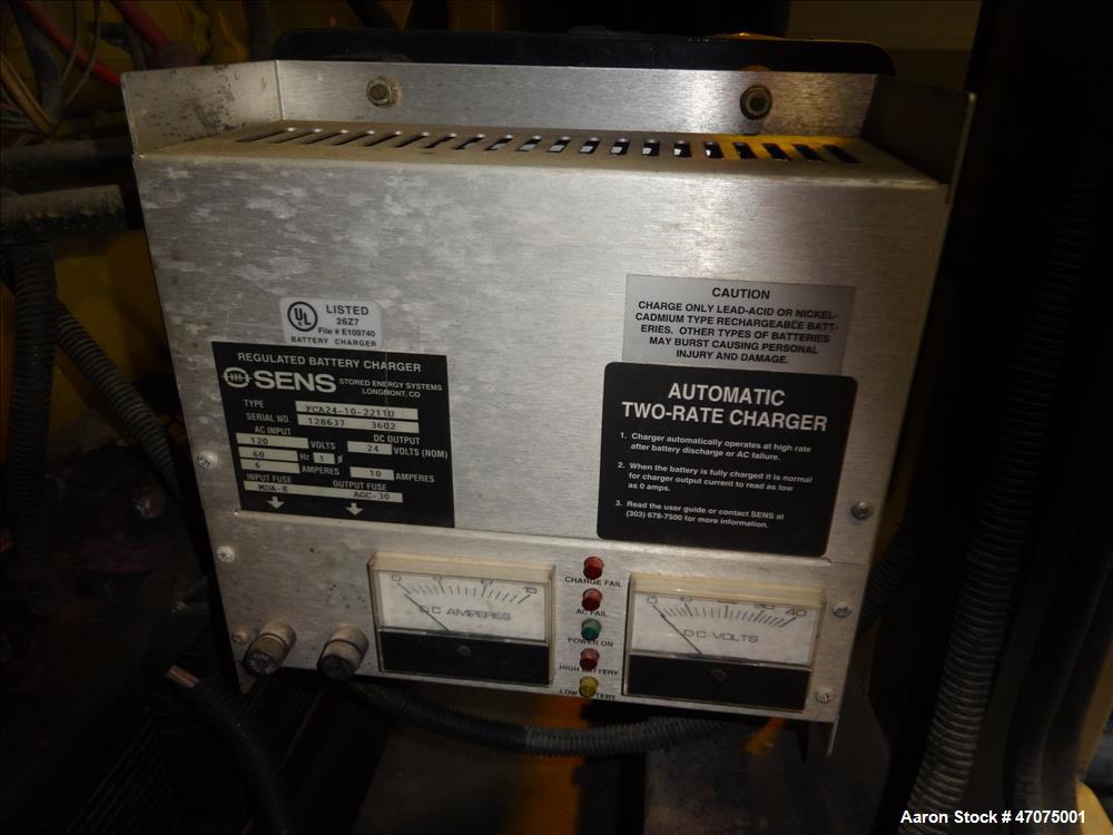 Used CAT 3412 engine. Caterpillar 750 kW  diesel generator.