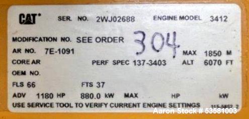800kW Caterpillar Diesel Generator