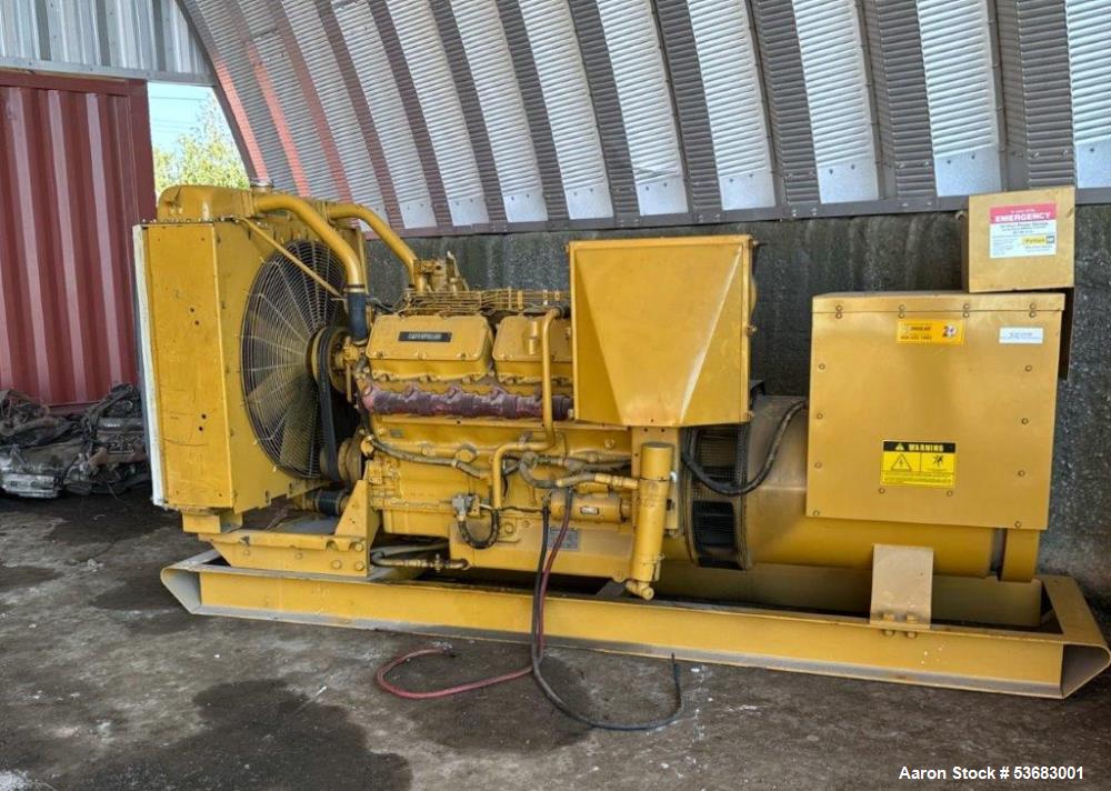 Used Caterpillar 475 kW Diesel Generator Set. CAT 3412. 594 KVA. SERIAL # 81Z09374.