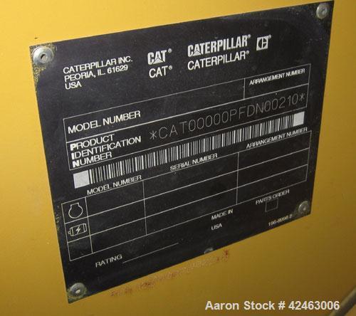 Used Caterpillar 2000 kW Standby / 1825 kW Prime Diesel Generator Set. CAT 3516 engine rated 2628 hp @ 1800 rpm, SN-1HZ00751. SR4B3/60/480V. 3000 Amp breaker. EMCP II control. Dual jacket water heate...