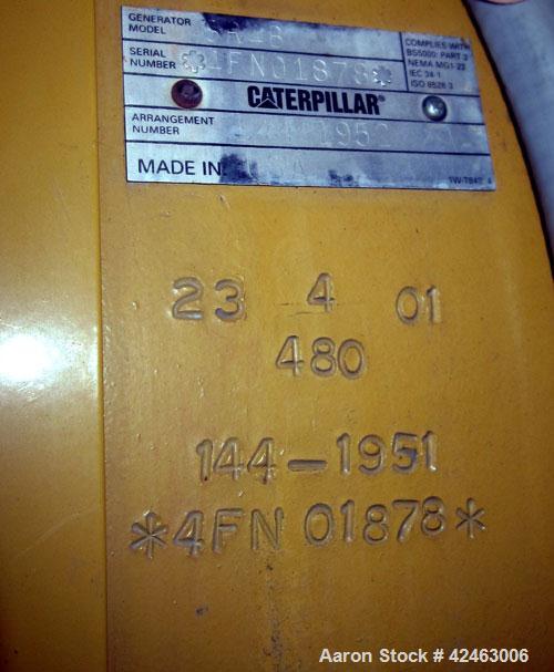 Used Caterpillar 2000 kW Standby / 1825 kW Prime Diesel Generator Set. CAT 3516 engine rated 2628 hp @ 1800 rpm, SN-1HZ00751. SR4B3/60/480V. 3000 Amp breaker. EMCP II control. Dual jacket water heate...