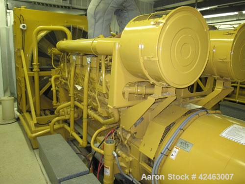 Used Caterpillar 2000 kW Standby / 1825 kW Prime Diesel Generator Set. CAT 3516 engine rated 2628 hp @ 1800 rpm, serial #1HZ01891. SR4B3/60/480V. 3000 Amp breaker. EMCP II control. Dual jacket water ...