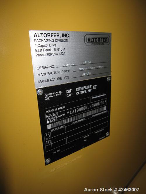 Used Caterpillar 2000 kW Standby / 1825 kW Prime Diesel Generator Set. CAT 3516 engine rated 2628 hp @ 1800 rpm, serial #1HZ01891. SR4B3/60/480V. 3000 Amp breaker. EMCP II control. Dual jacket water ...