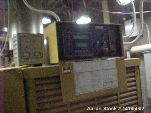 Used CAT 1250 kW Standby Diesel Generator Set. Caterpillar model 3512 engine SN-24Z06091 rated 1818 HP @ 1800 RPM. 3/60/480V. EMCP II control. Muffler (loose). 601 hours. Year 1994. Hospital take out...