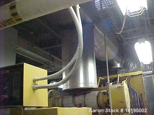 Used CAT 1250 kW Standby Diesel Generator Set. Caterpillar model 3512 engine SN-24Z06091 rated 1818 HP @ 1800 RPM. 3/60/480V. EMCP II control. Muffler (loose). 601 hours. Year 1994. Hospital take out...