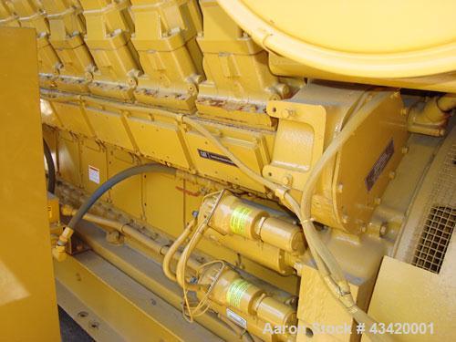 Used CAT 1750 kW Standby, 1600 kW Prime, Rated Diesel Generator Set.  CAT certified rebuild in 2008.  CAT 3516 engine, rebuild engine serial #25Z80001.  3/60/480V.  No radiator.  Less than 10 hours.