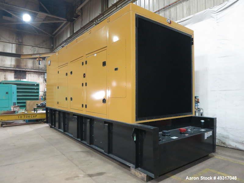 Unused Caterpillar 1000 kW Diesel Generator – C32 Engine, Tier 2, UL142 Fuel Tank, 2021