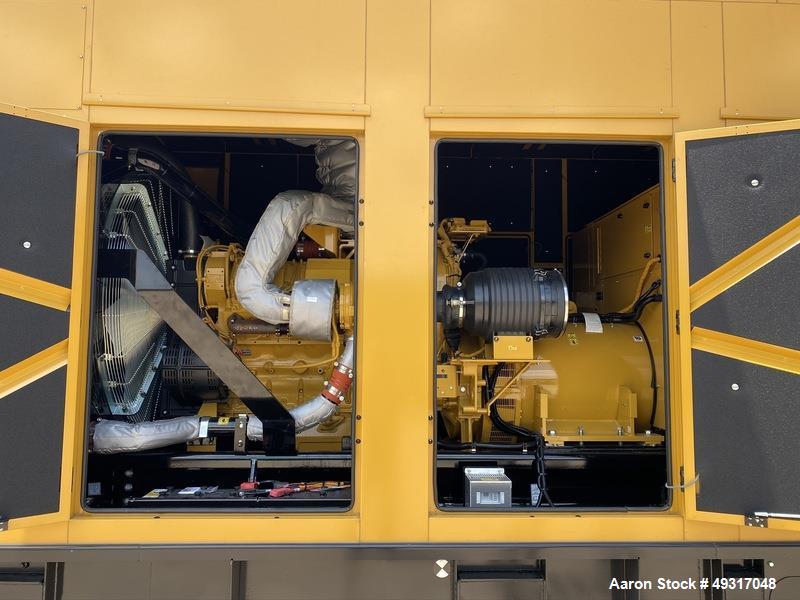 Unused Caterpillar 1000 kW Diesel Generator – C32 Engine, Tier 2, UL142 Fuel Tank, 2021