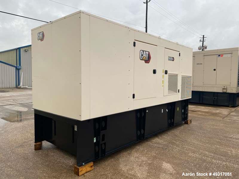 Unused Caterpillar 600 kW Diesel Generator – D600GC, Tier 2, UL142 Fuel Tank, IBC Seismic, 2024