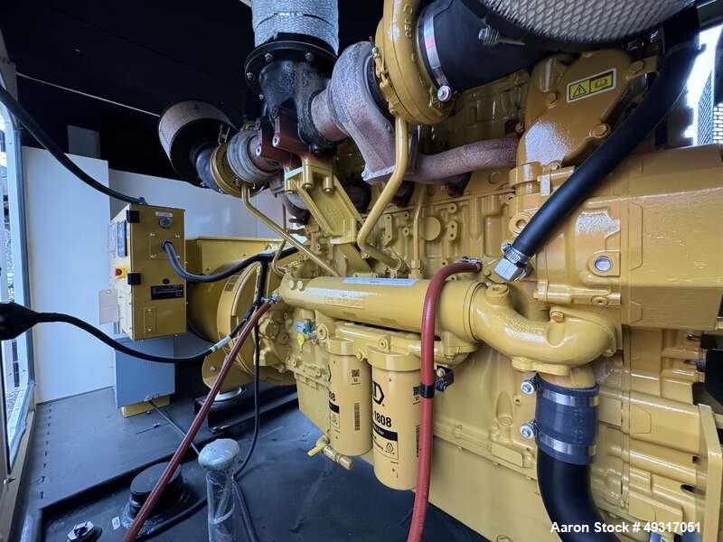 Unused Caterpillar 600 kW Diesel Generator – D600GC, Tier 2, UL142 Fuel Tank, IBC Seismic, 2024