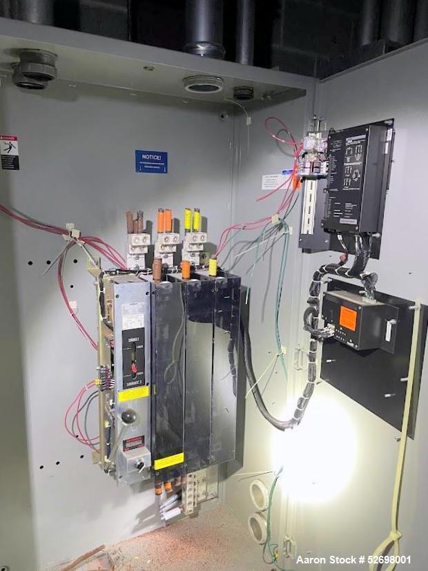 Used Caterpillar 500 kW standby diesel generator set, SN-CER00464. CAT 3456 engine rated 764 HP at 1800 RPM, 3/60/277/480V, 12 lead reconnectable to other voltages. 800 Amp main-line circuit breaker....
