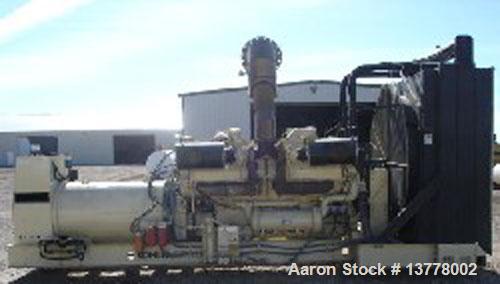 Used Kohler / Detroit Diesel 1600 kW Generator Set. Standby rated at 1600 kW / 2000 kva, model 1600R0ZD. Detroit Diesel 16 cylinder turbocharged engine. 3/60/277-480V, 1800 rpm. Skid mounted, radiato...