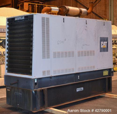 Used CAT 250kW Diesel Generator Set. Caterpillar model 3306B engine rated 377 HP @ 1800 RPM, serial #2AJ01129. 3/60/277-480 Volt main-line circuit breaker. EMCP digital control panel. Block heater. B...