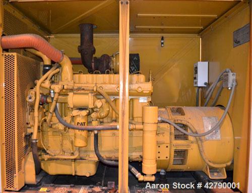 Used CAT 250kW Diesel Generator Set. Caterpillar model 3306B engine rated 377 HP @ 1800 RPM, serial #2AJ01129. 3/60/277-480 Volt main-line circuit breaker. EMCP digital control panel. Block heater. B...