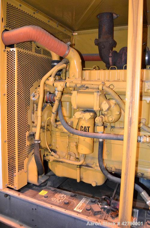Used CAT 250kW Diesel Generator Set. Caterpillar model 3306B engine rated 377 HP @ 1800 RPM, serial #2AJ01129. 3/60/277-480 Volt main-line circuit breaker. EMCP digital control panel. Block heater. B...