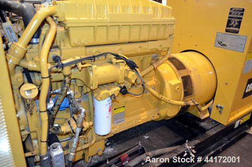 Used Caterpillar 225kW standby diesel generator set. CAT model 3306B engine rated 335 HP @ 1800 RPM, SN-2AJ00527. 3/60/277/480V, 12 lead re-connectable. EMCP digital control panel. 400 Amp main-line ...