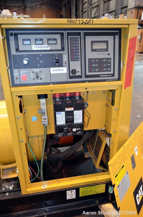 Used Caterpillar 225kW standby diesel generator set. CAT model 3306B engine rated 335 HP @ 1800 RPM, SN-2AJ00527. 3/60/277/480V, 12 lead re-connectable. EMCP digital control panel. 400 Amp main-line ...