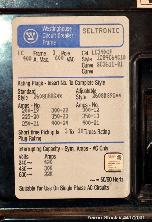 Used Caterpillar 225kW standby diesel generator set. CAT model 3306B engine rated 335 HP @ 1800 RPM, SN-2AJ00527. 3/60/277/480V, 12 lead re-connectable. EMCP digital control panel. 400 Amp main-line ...