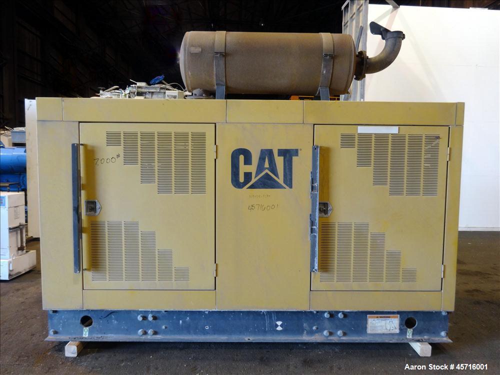 Used Caterpillar 250 kW diesel generator set. CAT 3306 engine