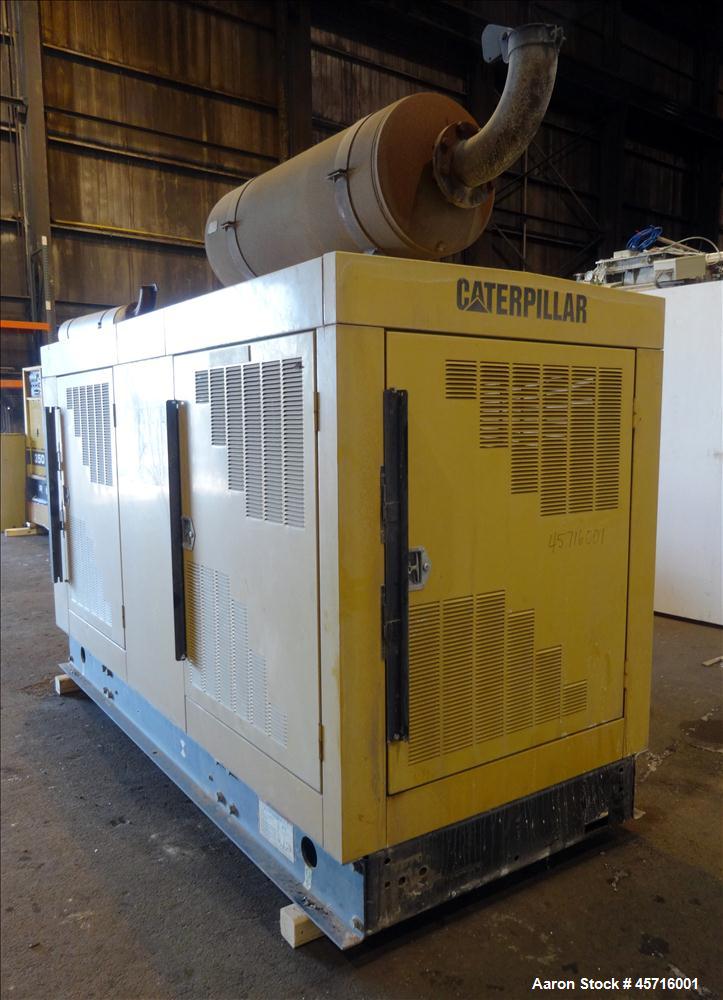 Used Caterpillar 250 kW diesel generator set. CAT 3306 engine