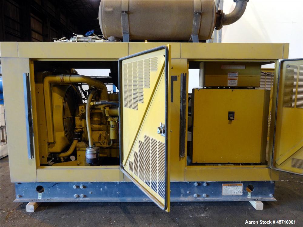 Used Caterpillar 250 kW diesel generator set. CAT 3306 engine