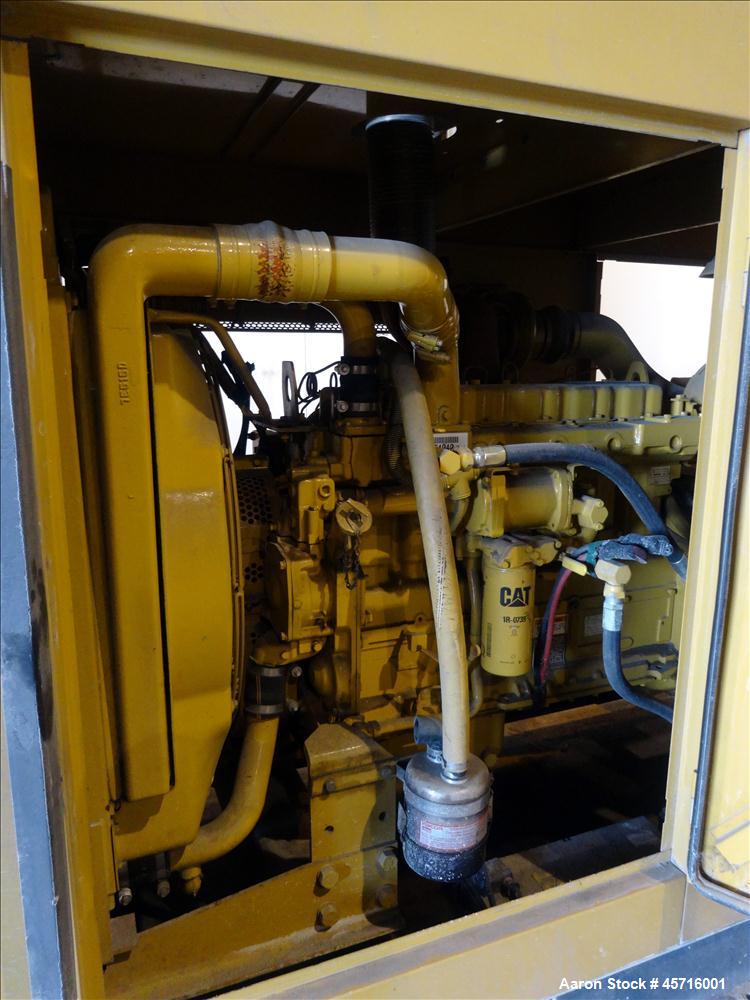 Used Caterpillar 250 kW diesel generator set. CAT 3306 engine