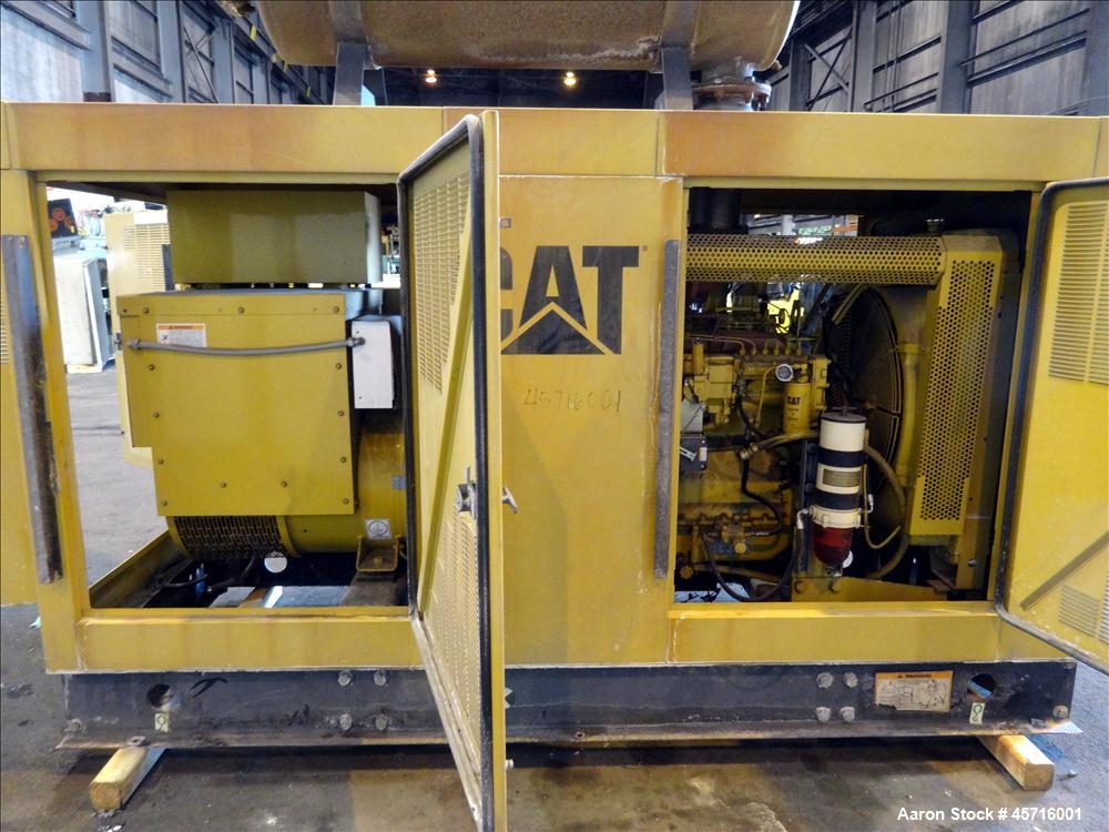 Used Caterpillar 250 kW diesel generator set. CAT 3306 engine