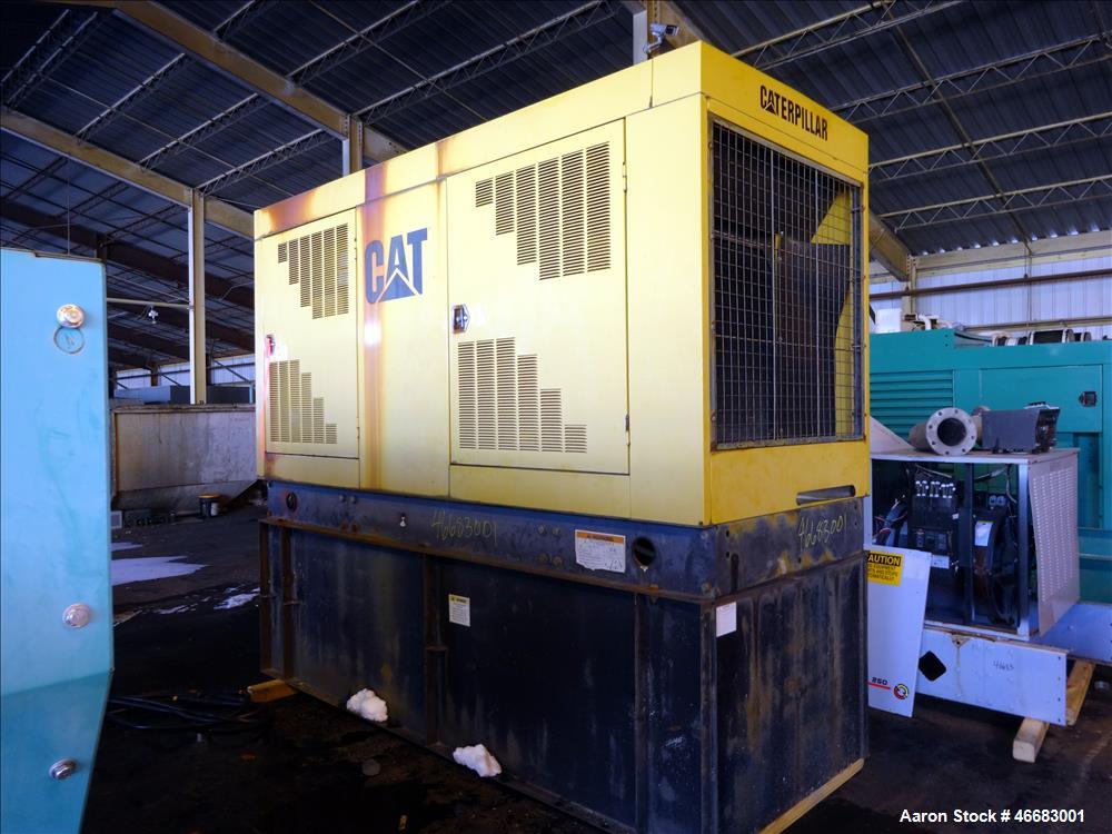Used Caterpillar 230 kW diesel generator. CAT 3306 engine SN-9NR01316