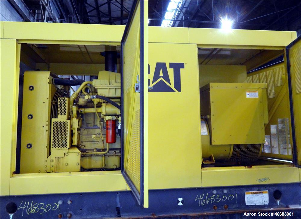 Used Caterpillar 230 kW diesel generator. CAT 3306 engine SN-9NR01316