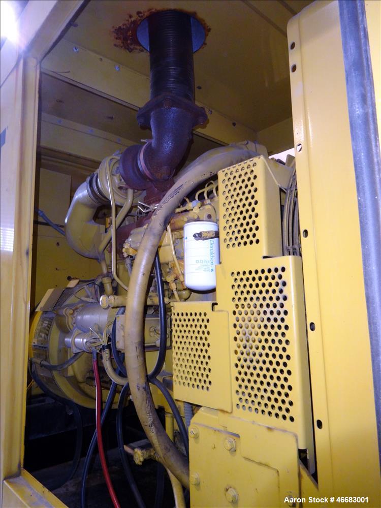 Used Caterpillar 230 kW diesel generator. CAT 3306 engine SN-9NR01316