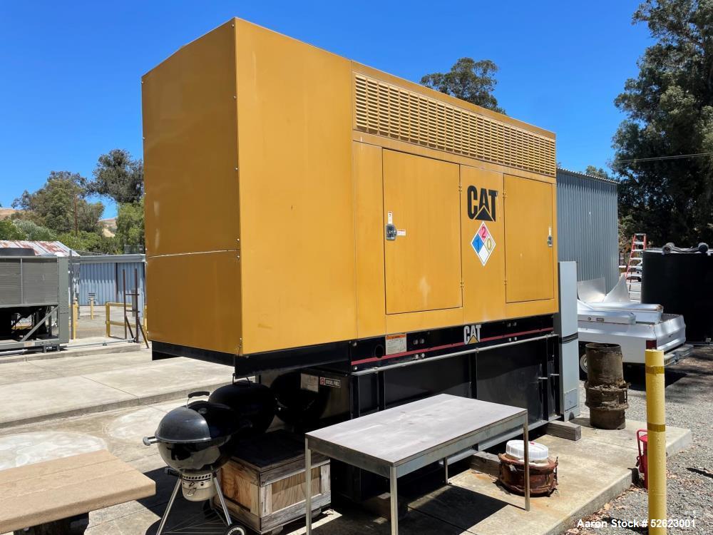 Used Caterpillar 250-KW Diesel Powered Generator.