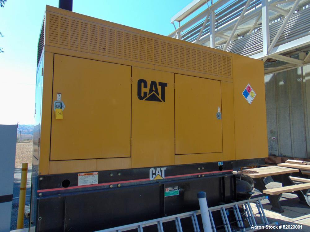 Used Caterpillar 250-KW Diesel Powered Generator.
